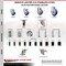 Service Caster 4 Inch 316SS Blue Polyurethane Swivel 1-5/8 Inch Expanding Stem Caster Set SCC SCC-SS316EX20S414-PPUB-BLUE-158-4 - alternate 4
